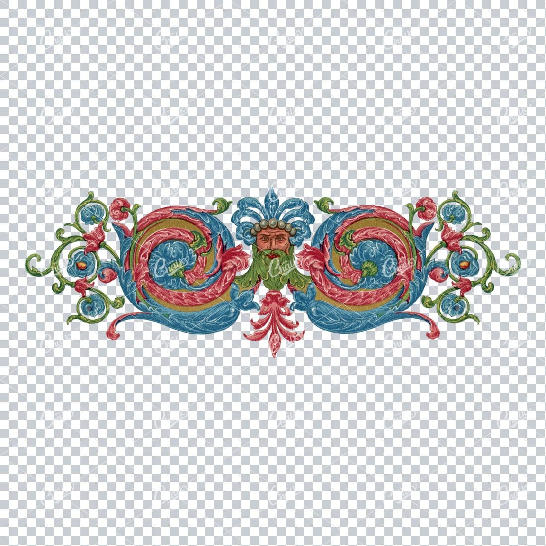 Vintage Decorative Design Element No.12