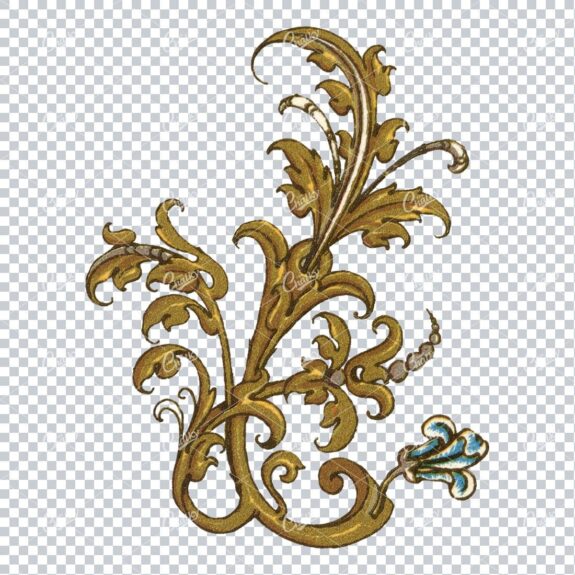 Vintage Decorative Design Element No.35