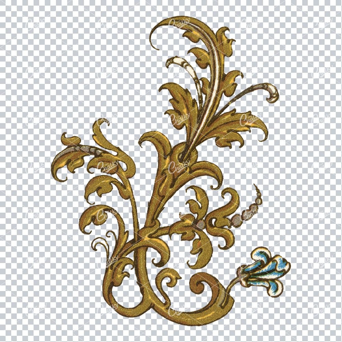 Vintage Decorative Design Element No.35