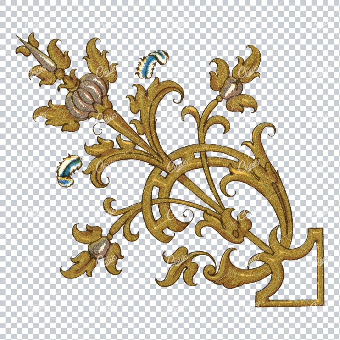 Vintage Decorative Design Element No.39