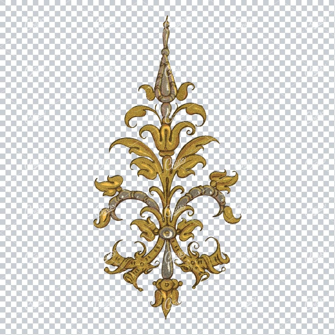 Vintage Decorative Design Element No.41