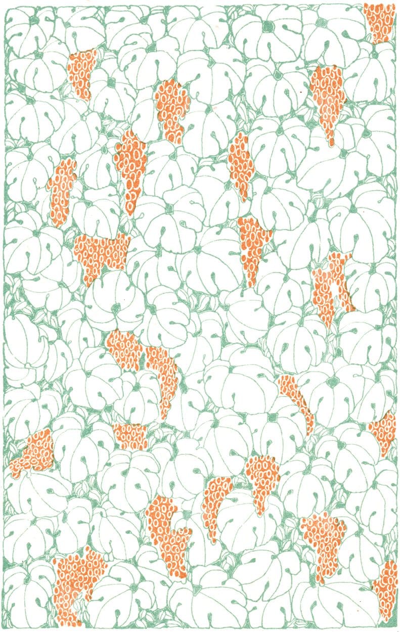 Hand Drawn Floral Inspired Background Pattern / Texture No.1
