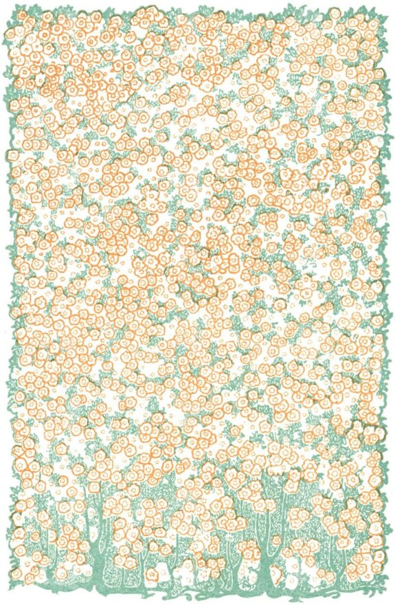 Hand Drawn Floral Inspired Background Pattern / Texture No.2