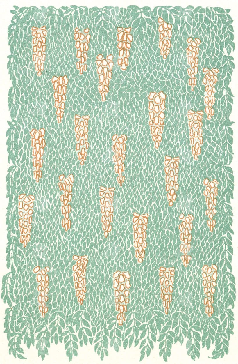 Hand Drawn Floral Inspired Background Pattern / Texture No.4