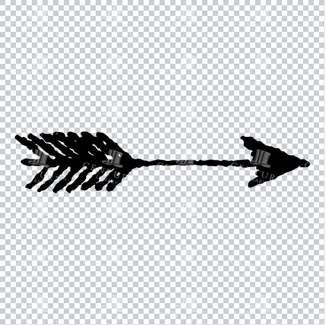 Line Art PNG Illustration - Hand Drawn Arrow No.8
