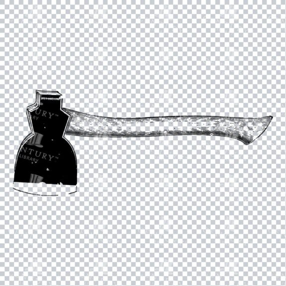 Line Art PNG Illustration - Axe No.3