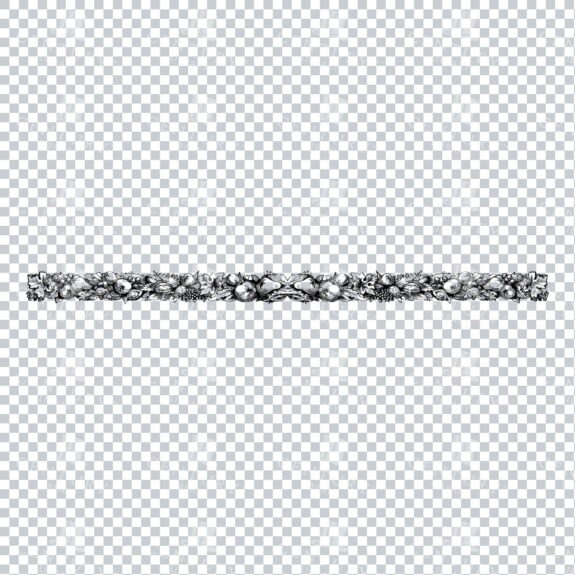 Decorative Line Art Illustration - Frame / Border / Outline No.6