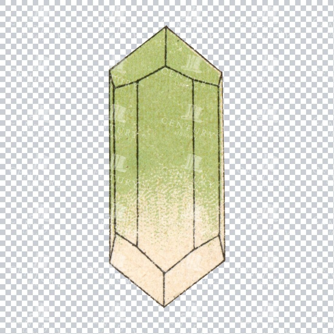 Colored Mineralogy Artwork - Gem / Rock / Mineral / Crystal No.24