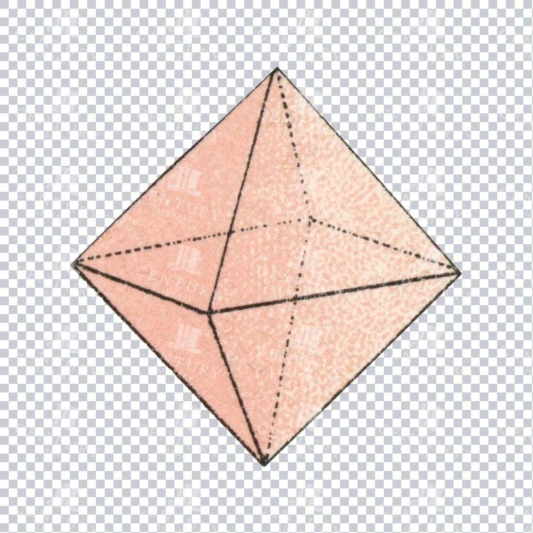 Colored Mineralogy Artwork - Gem / Rock / Mineral / Crystal No.25