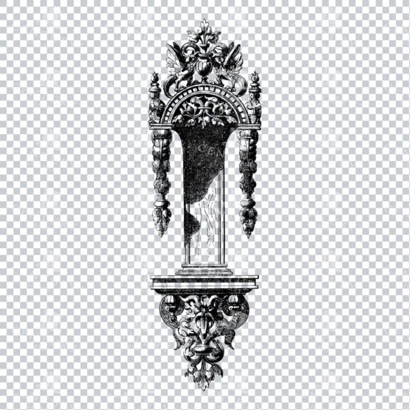 Decorative Ornamental Line Art Illustration No.1
