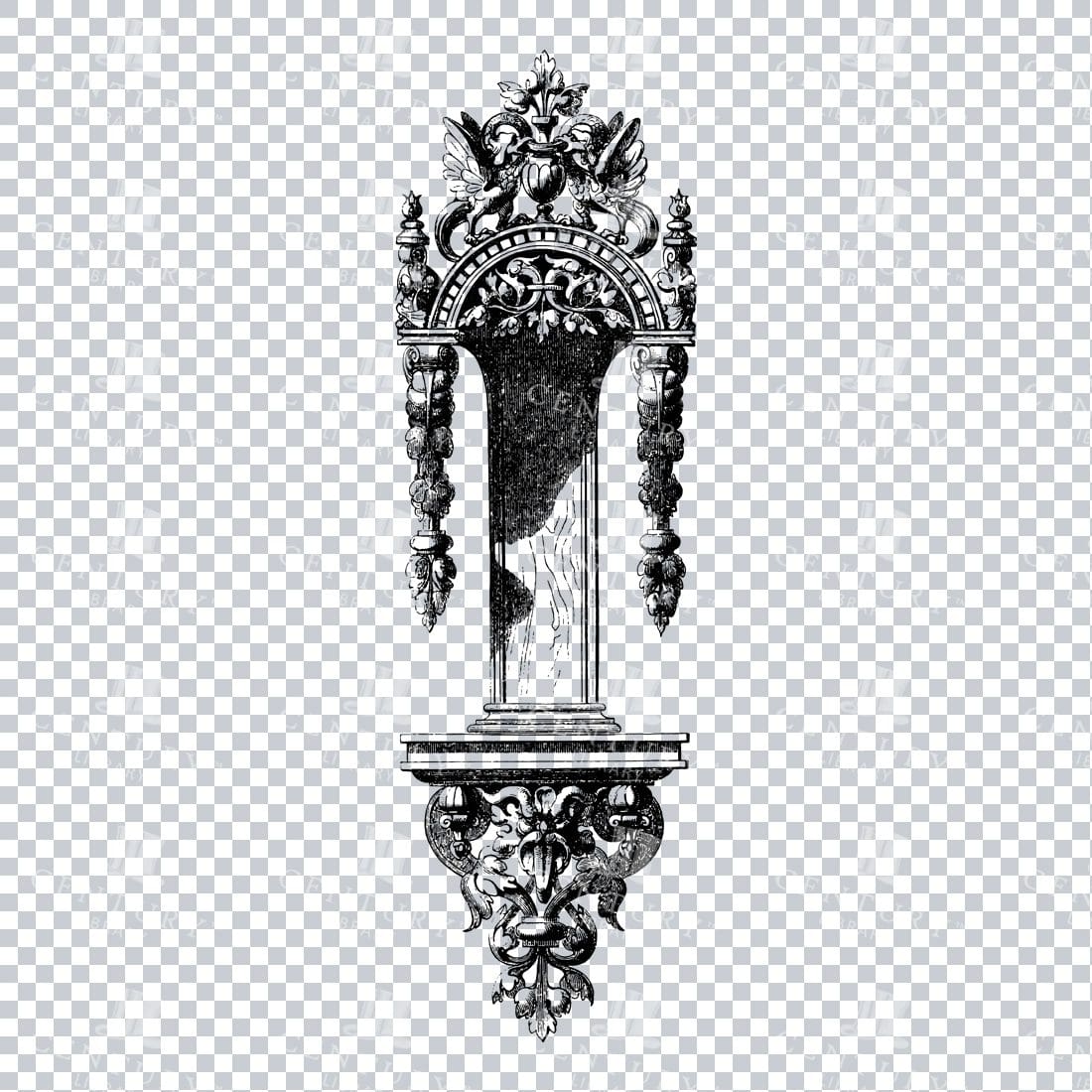 Decorative Ornamental Line Art Illustration No.1