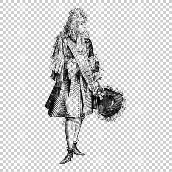 Victorian Person in Dress - No.11