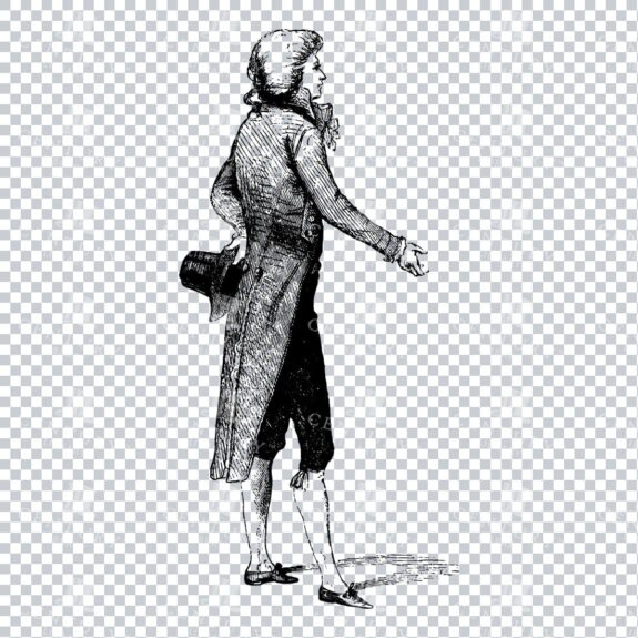 Victorian Person in Dress - No.27