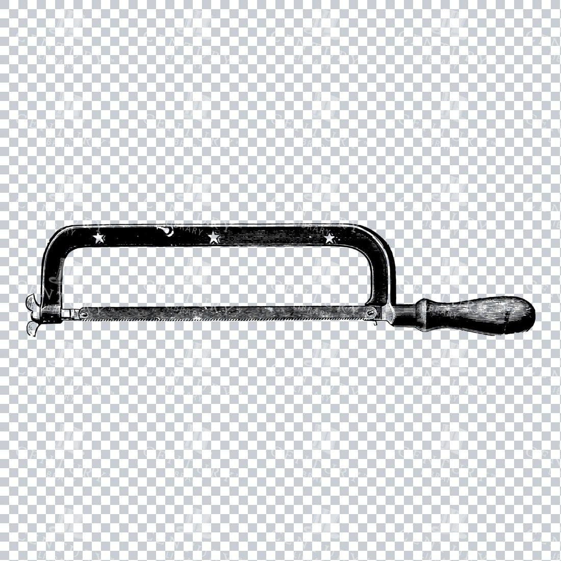 Craftsman Tools - Illustration of a Hacksaw No.1