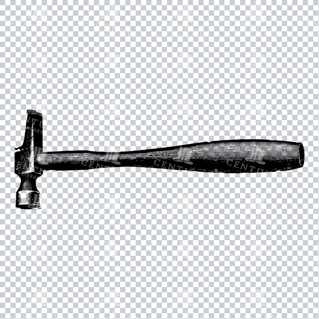 Craftsman Tools - Illustration of a Hammer No.1