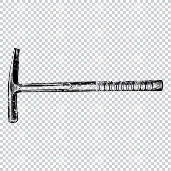 Craftsman Tools - Illustration of a Hammer No.3