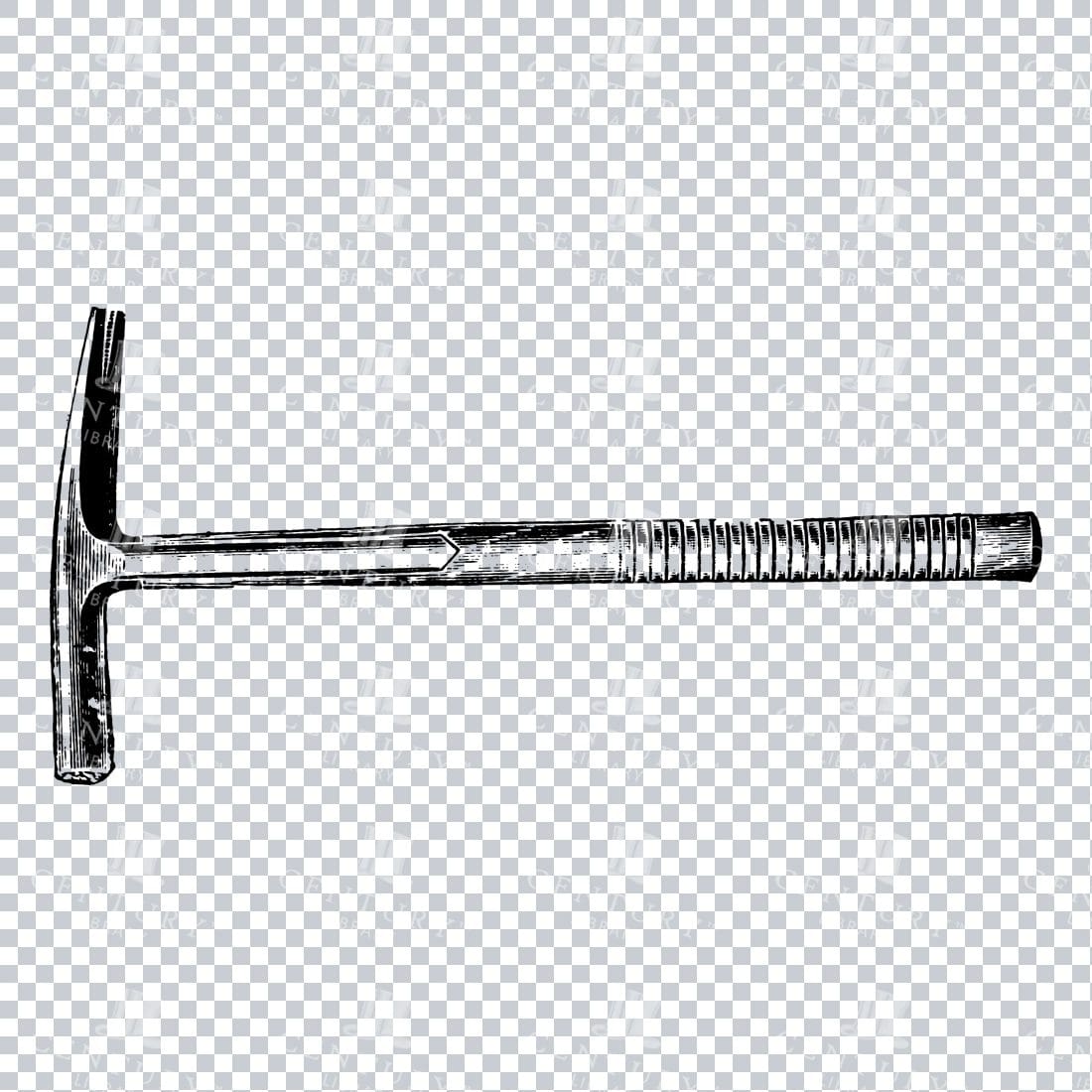 Craftsman Tools - Illustration of a Hammer No.3