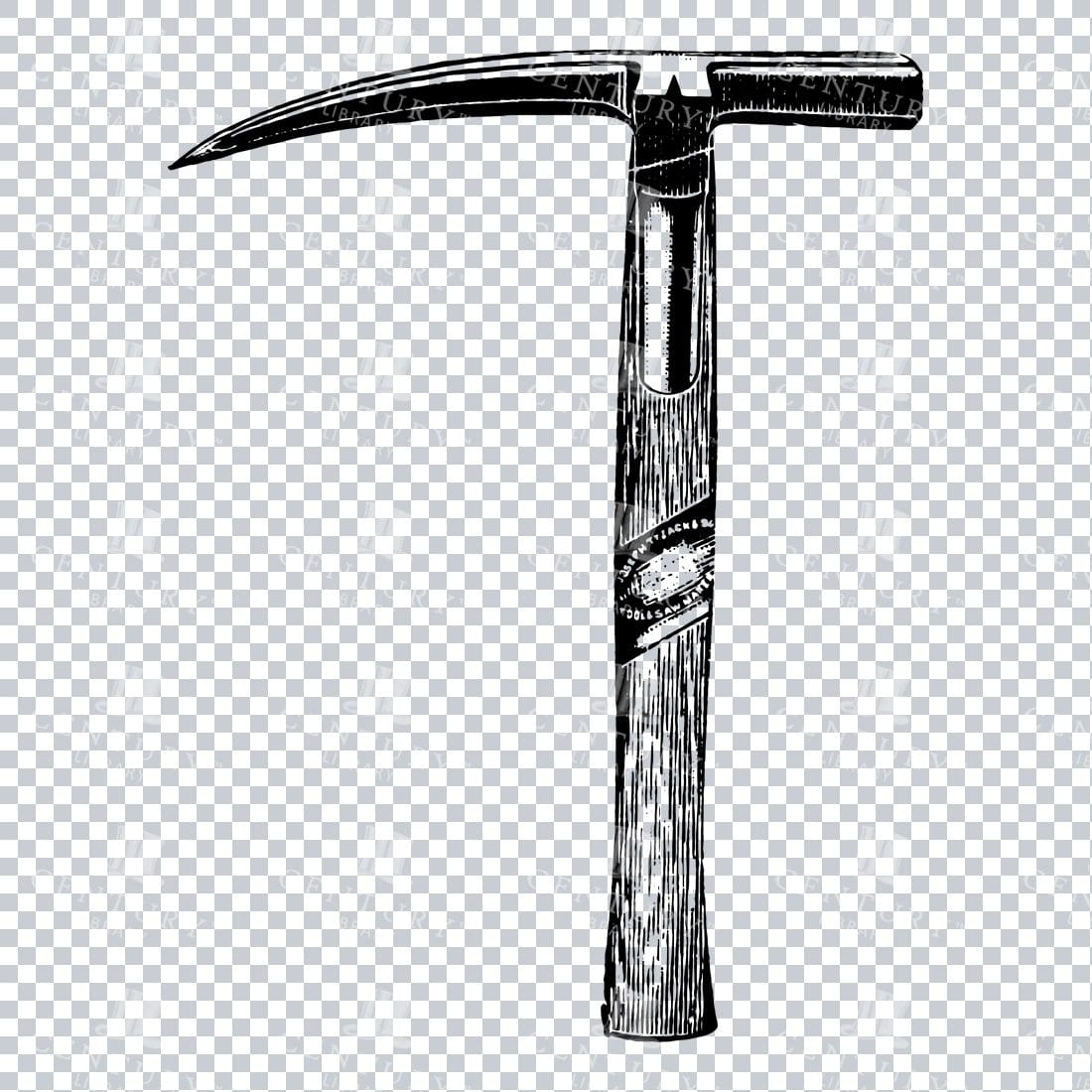 Craftsman Tools - Illustration of a Hammer No.6