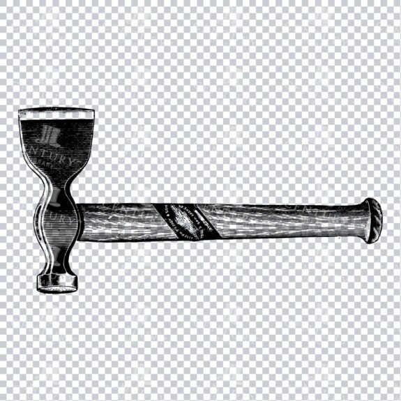 Craftsman Tools - Illustration of a Hammer No.7