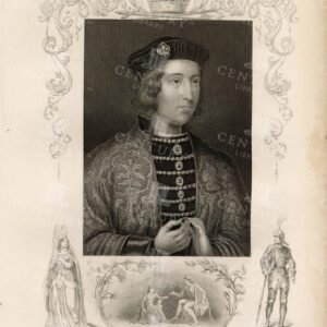 EDWARD IV - King of England 1461-1470 then again 1471-1483 -1800's Print
