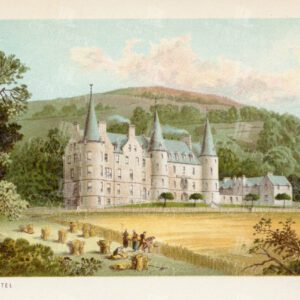 LOVELY Scottish Landscape Illustration - The Trossachs Hotel - 1895