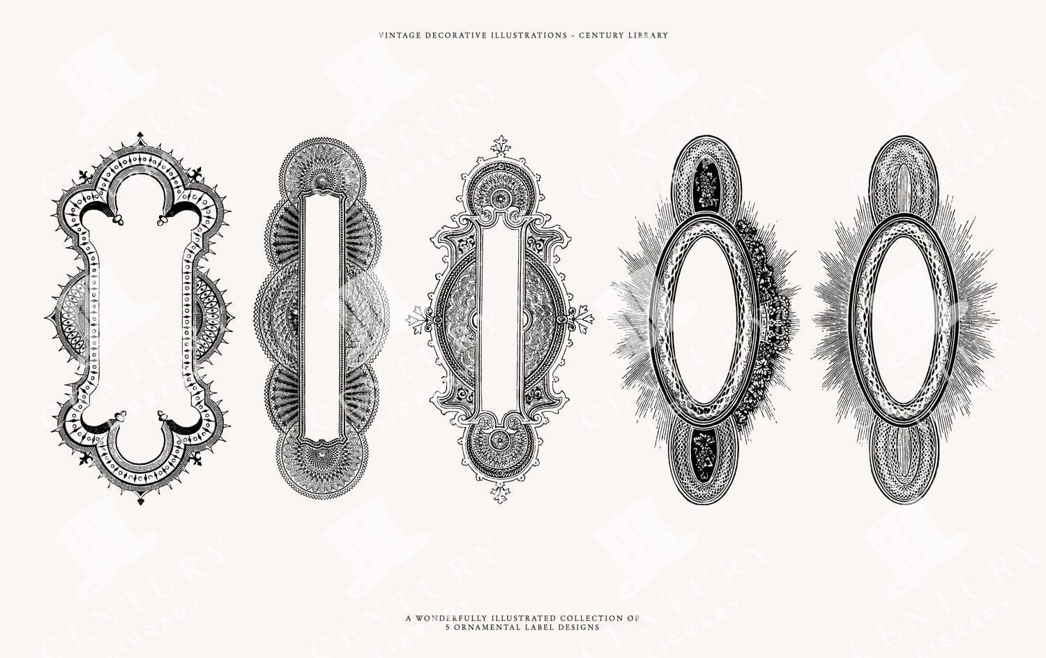 Decorative Ornamental Banner Illustrations (svg, Eps And Png!)