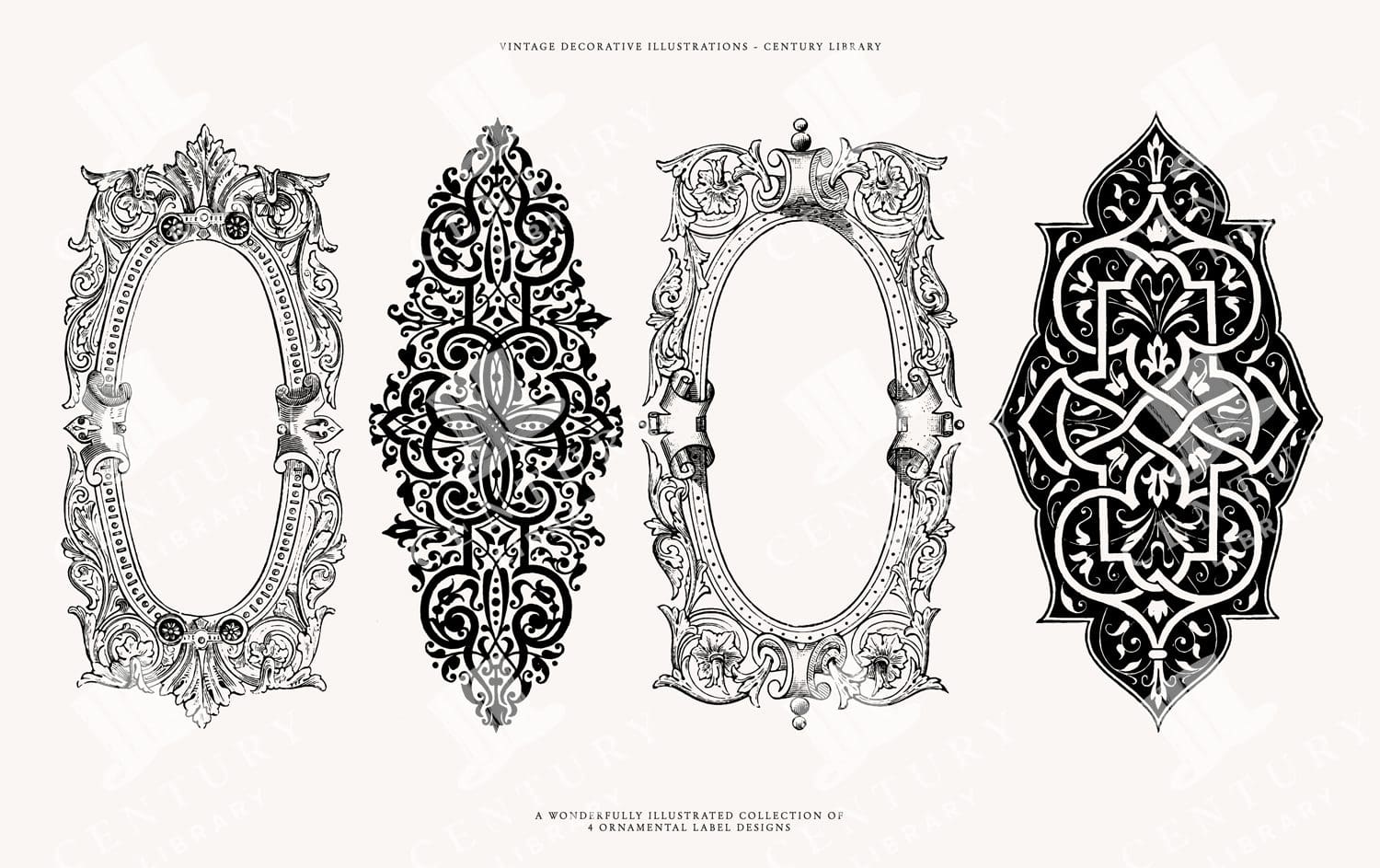 Decorative Ornamental Banner Illustrations (svg, Eps And Png!)