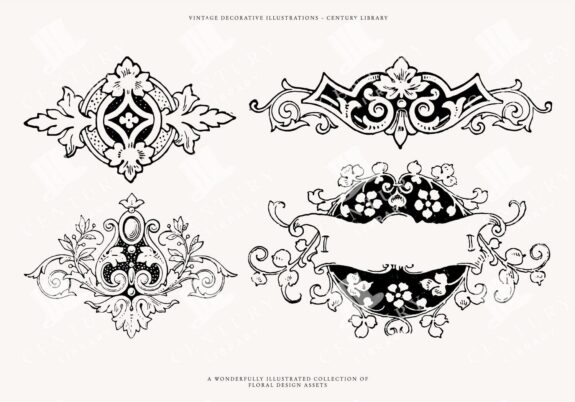 Vintage Decorative Banner Designs
