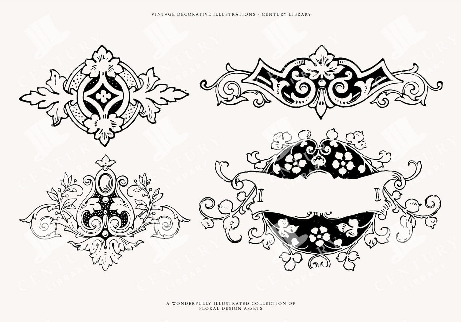 Vintage Decorative Banner Designs