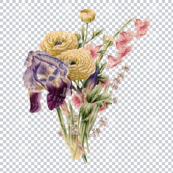 Restored Png Floral Arrangement