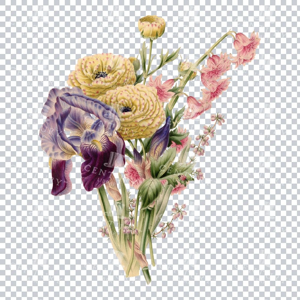 Restored Png Floral Arrangement
