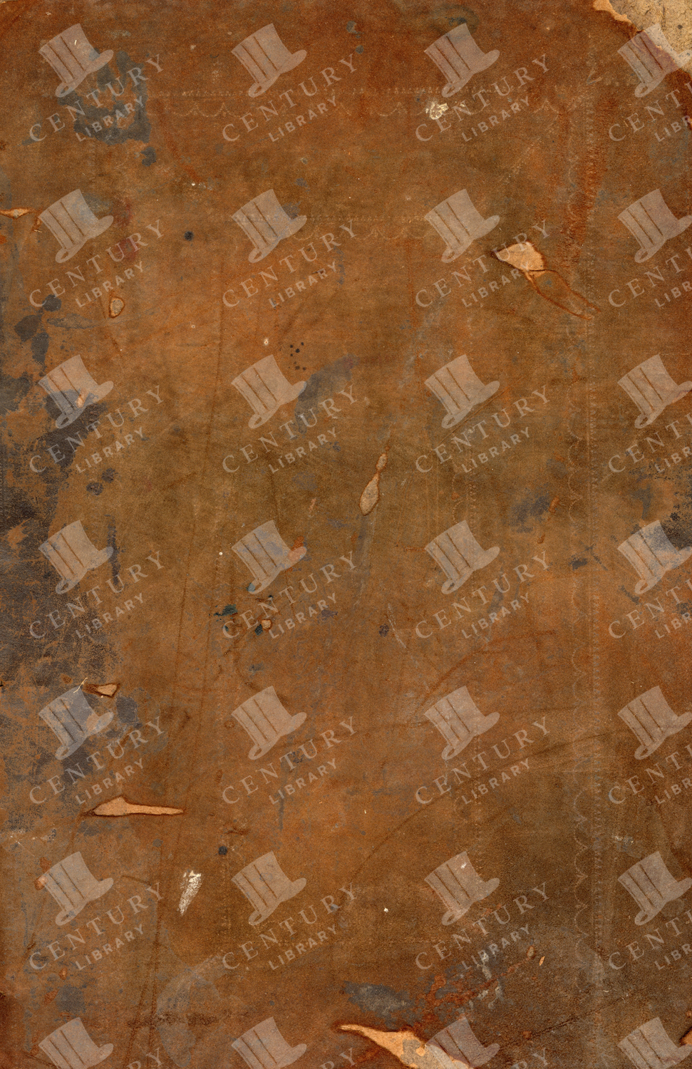 Grunge Vintage Leather Book Textured Background With Light Decorative Design