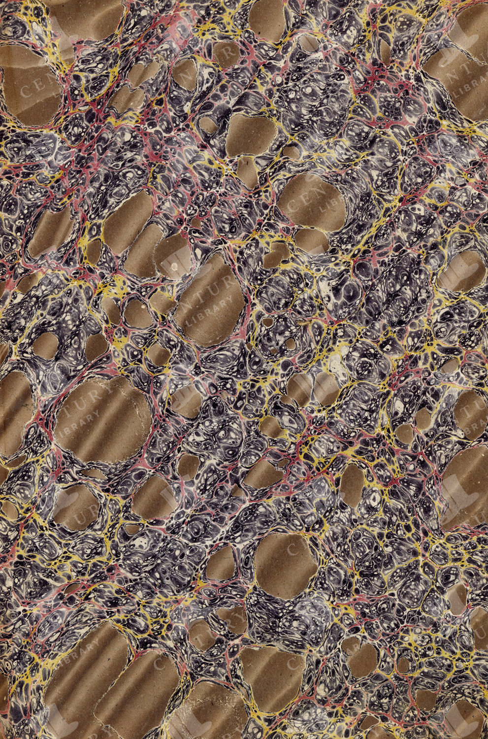 Vintage Marbled Paper Patterned Texture
