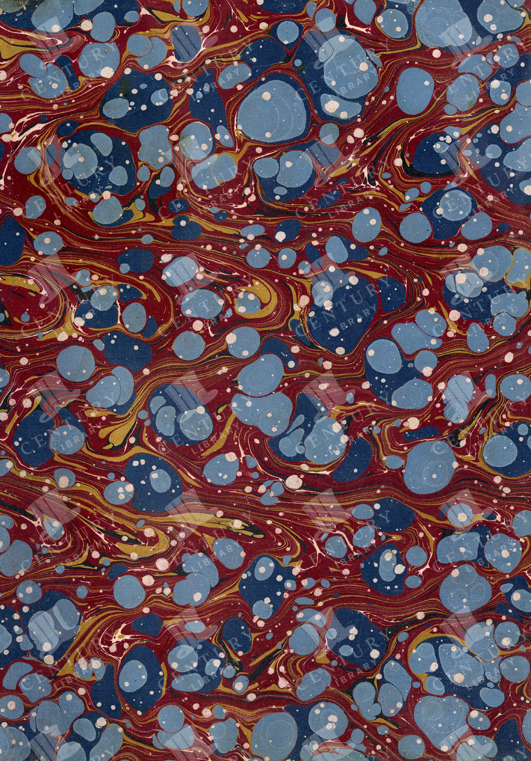 Vintage Marbled Paper Patterned Texture