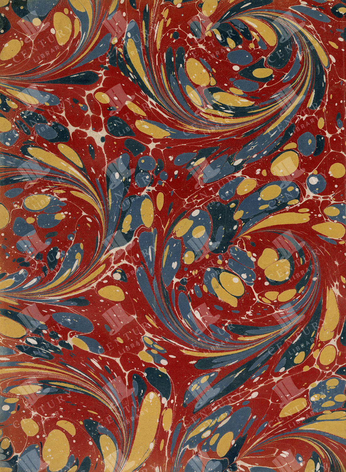 Vintage Marbled Paper Patterned Texture