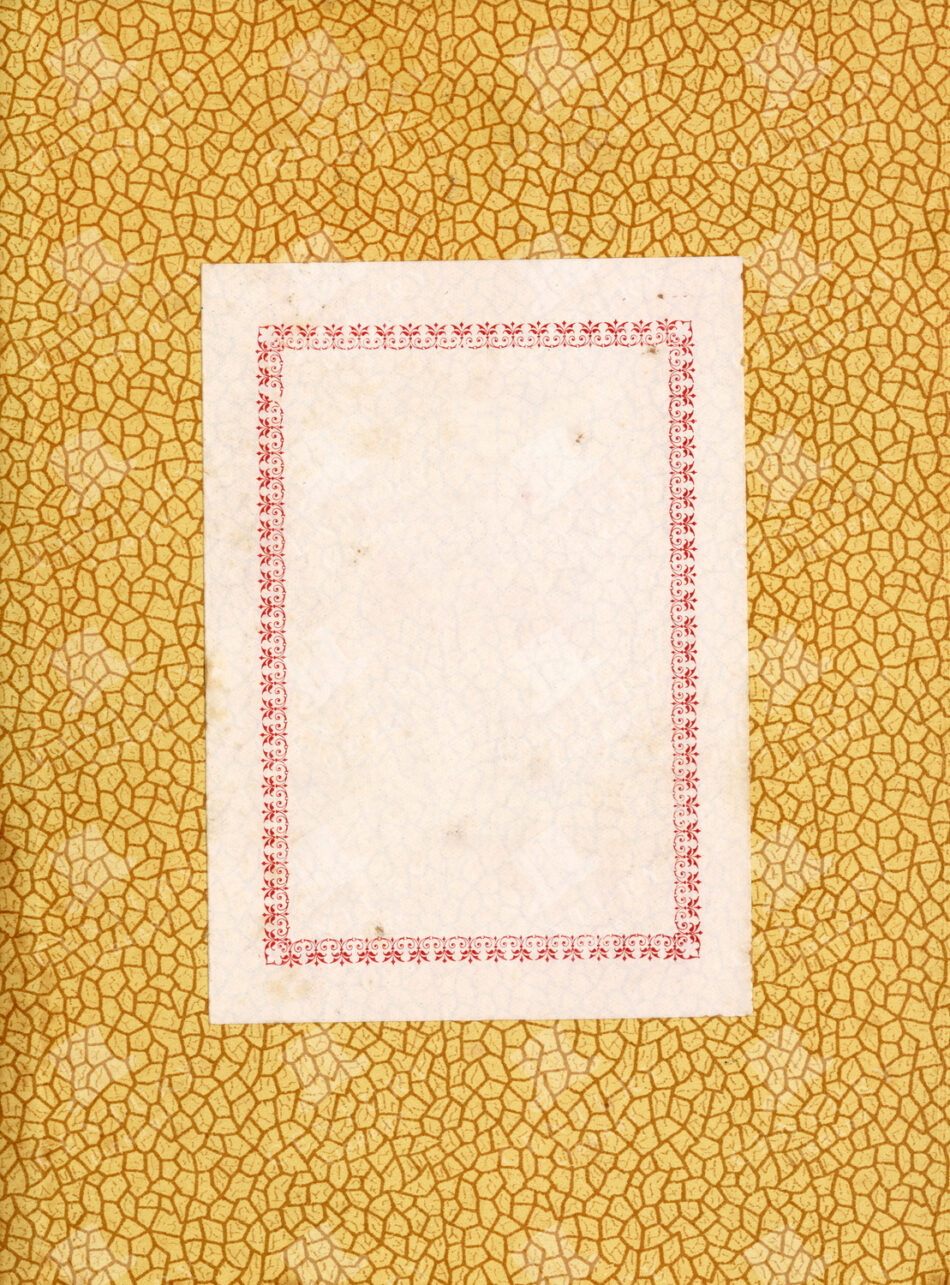 Vintage Honeycomb Pattern Paper Texture With Decorative Overlay