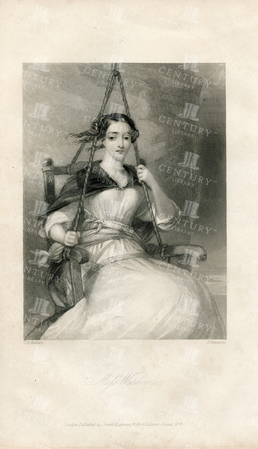 Vintage Belle Assemblee Print - Women From History - 1851