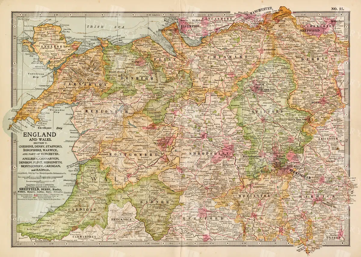 Japan and Korea Map with Insets – Century Atlas Plate with Formosa 