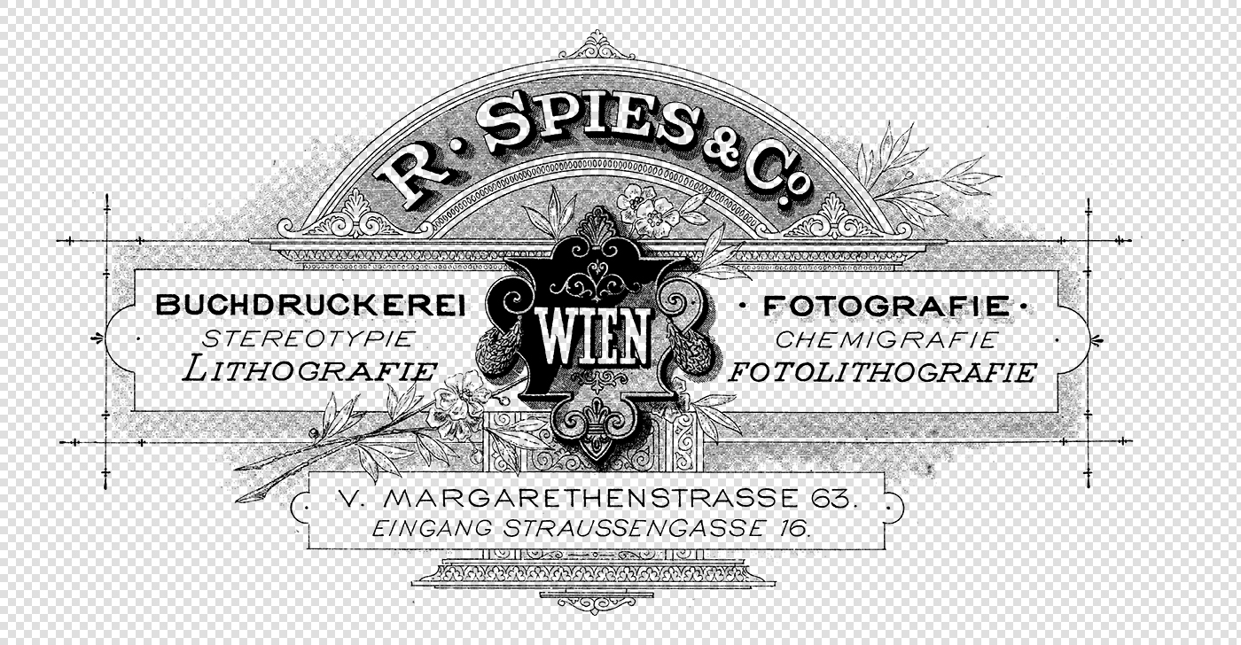 Decorative Ornamental Vintage Logo Design – Transparent PNG
