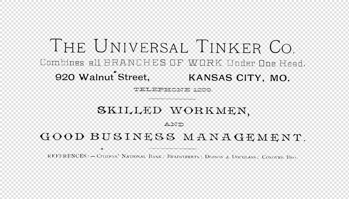 Printed Text Specimen – Transparent PNG Overlay