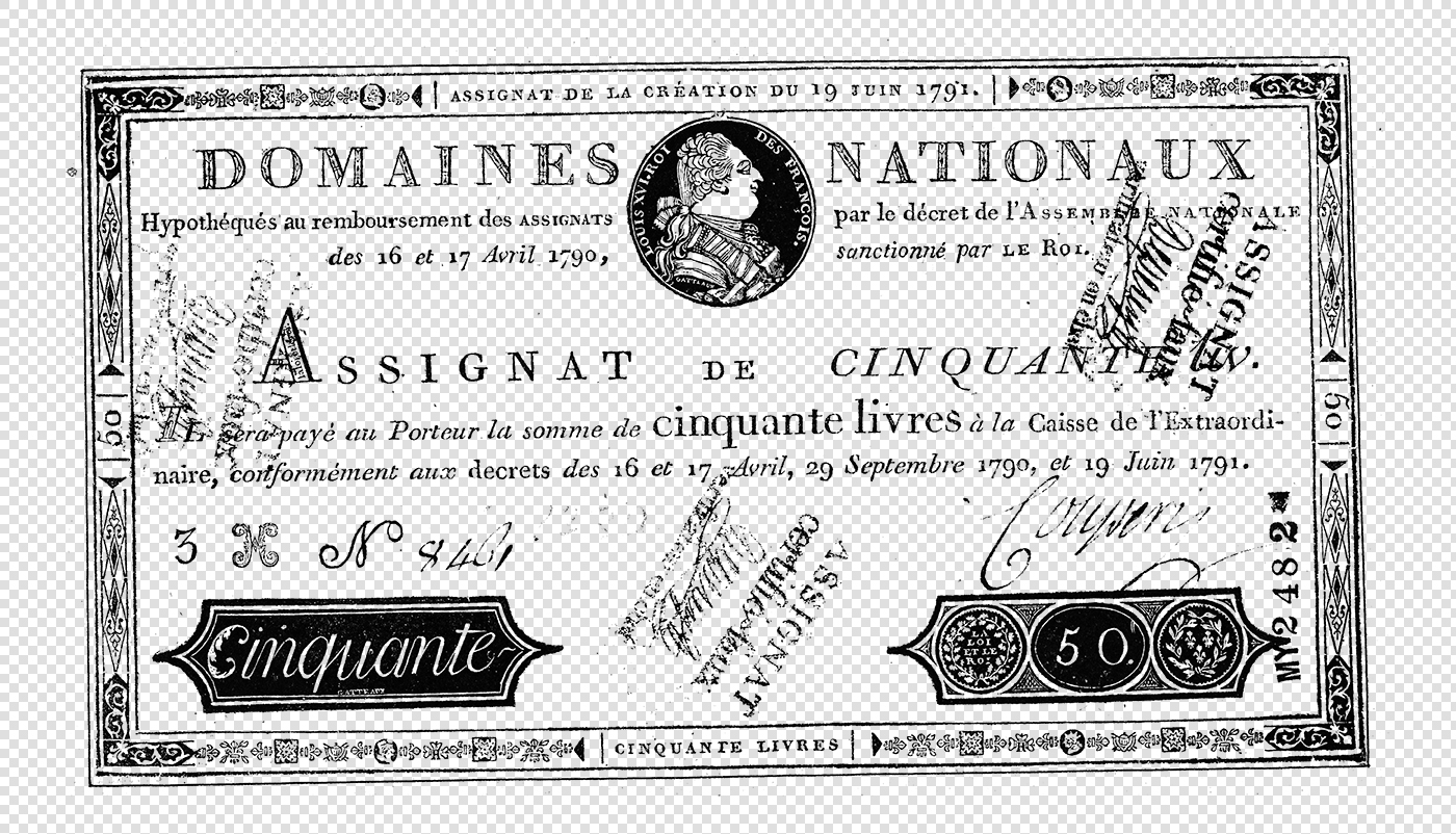 Vintage French Certificate Ticket – Transparent Overlay Design