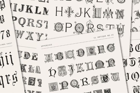 Fonts-antique
