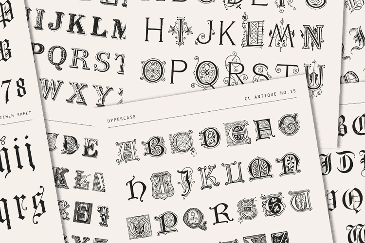 Fonts-antique