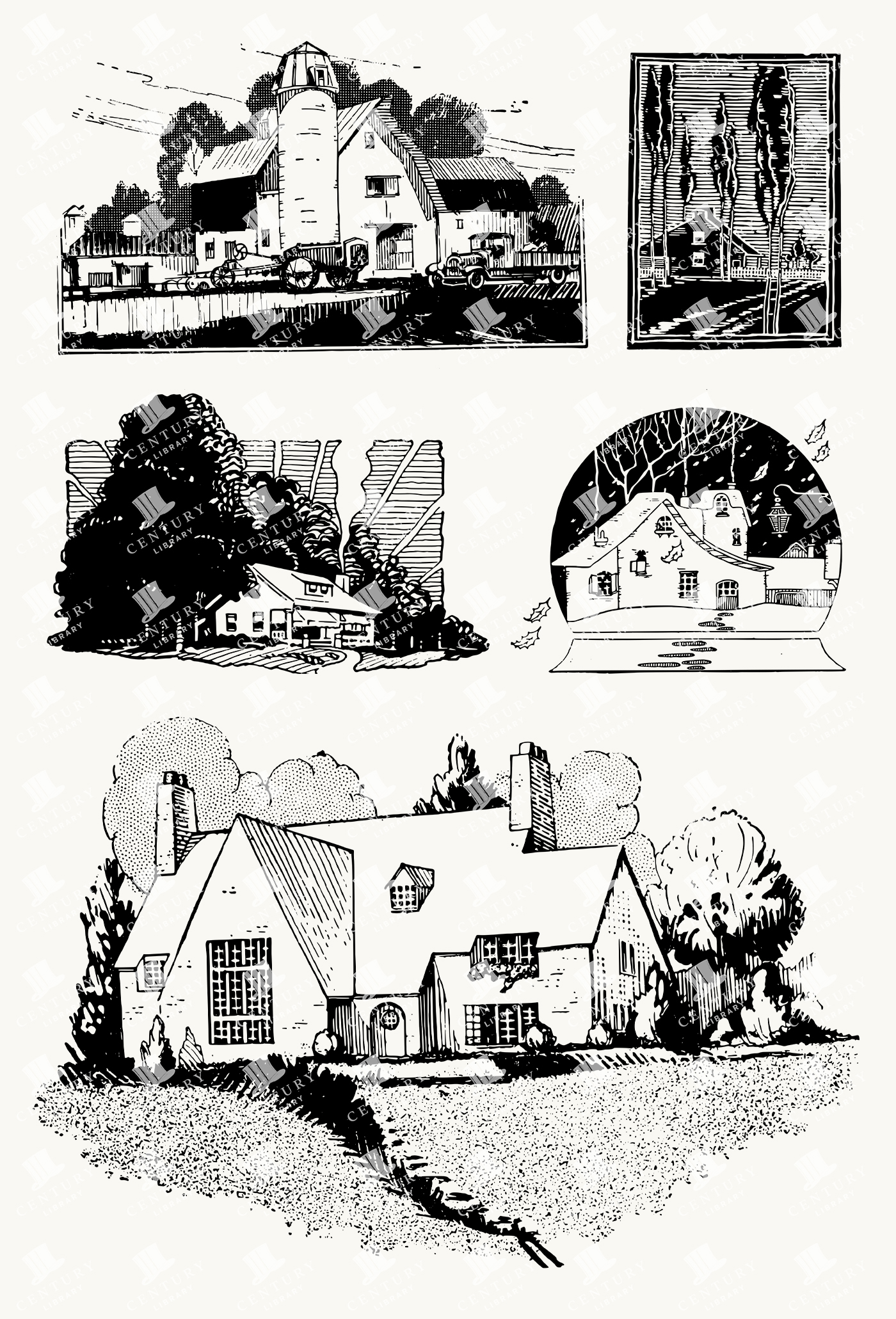 Historic Architecture and Countryside Homes