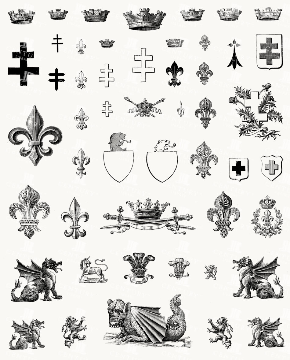Heraldic Emblems and Regalia - Crowns