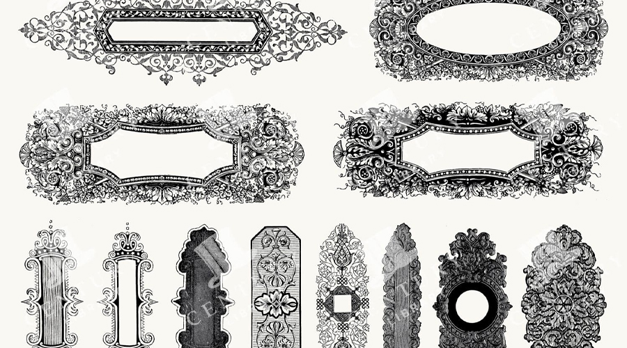 Vintage Border Design: How To Use Antique Frames (without Making Your Layout Feel 