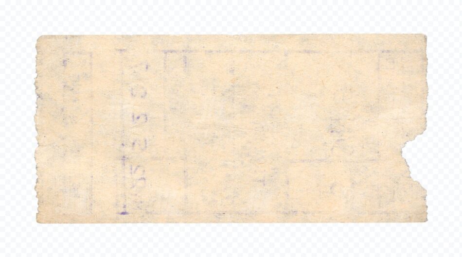 Torn Ticket Paper Texture - Faded Purple Numbers and Ragged Edges